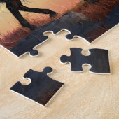 Kriegspferd und Friedliche Morgenröte Puzzle (Seite)