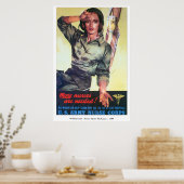 Kriegsplakat-07 Poster (Küche)