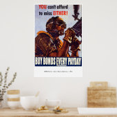 Kriegsplakat-10 Poster (Küche)