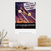 Kriegsplakat-32 Poster (Küche)