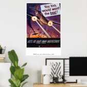 Kriegsplakat-32 Poster (Heimbüro)