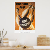 Kriegsplakat-37 Poster (Küche)
