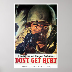 Kriegsplakat-43 Poster
