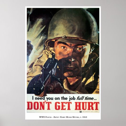 Kriegsplakat-43 Poster (Vorne)