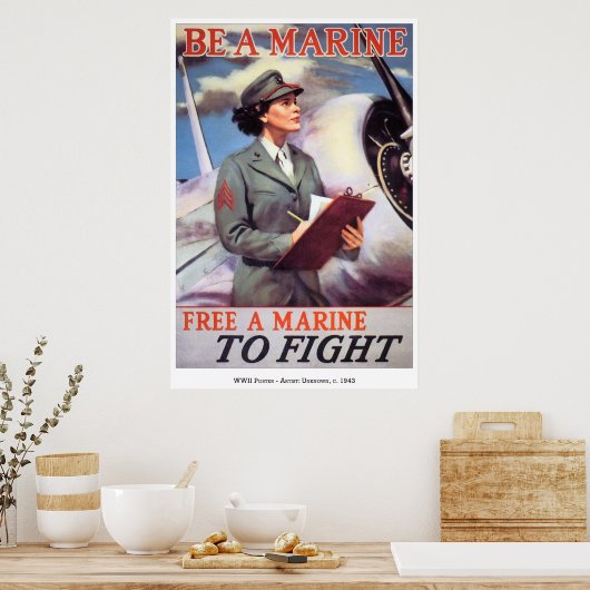 Kriegsposter-03 Poster (Küche)