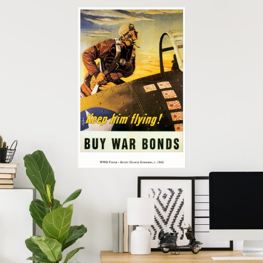 Kriegsposter-11 Poster (Heimbüro)