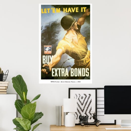 Kriegsposter-15 Poster (Heimbüro)