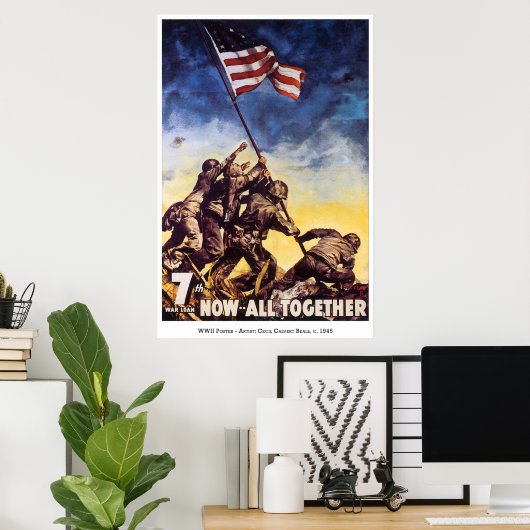 Kriegsposter-23 Poster (Heimbüro)