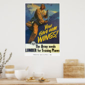 Kriegsposter-40 Poster (Küche)