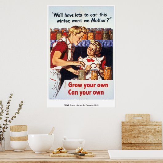 Kriegsposter-52 Poster (Küche)