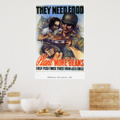Kriegsposter-55 Poster (Küche)