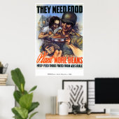 Kriegsposter-55 Poster (Heimbüro)