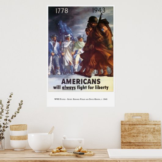 Kriegsposter-56 Poster (Küche)