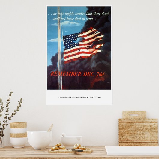 Kriegsposter-60 Poster (Küche)