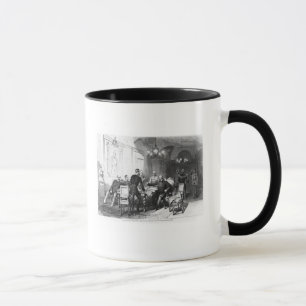 Kriegsrat in Versailles-Präfektur Tasse