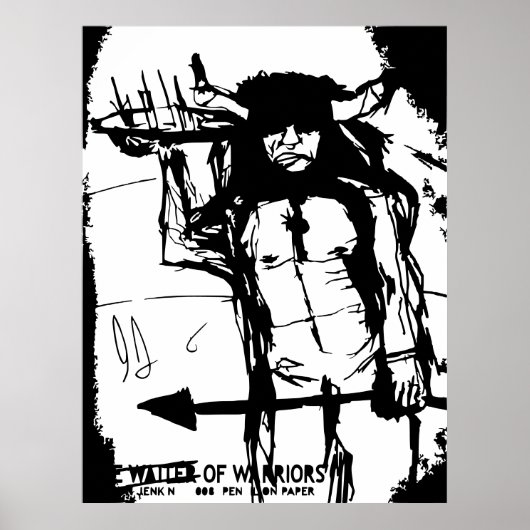 KRIEGSREITER POSTER (Vorne)