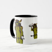KRIEGSREITER TASSE (Vorderseite Links)