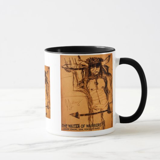 KRIEGSREITER TASSE (Rechts)