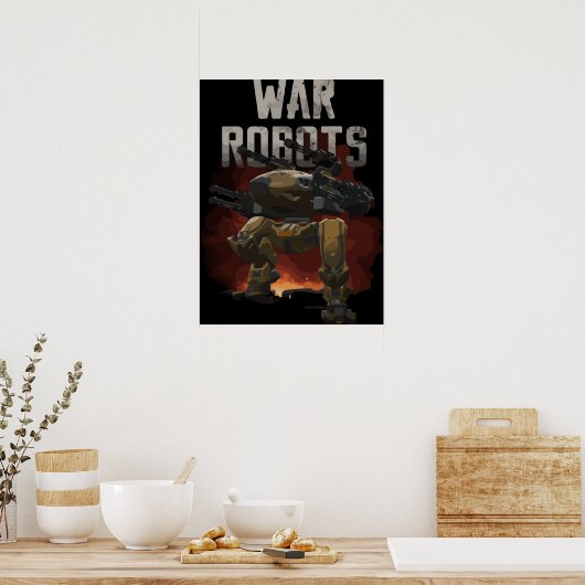 KRIEGSROBOTE POSTER (Küche)