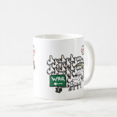 Kriegsschaf Kaffeetasse (VorderseiteRechts)