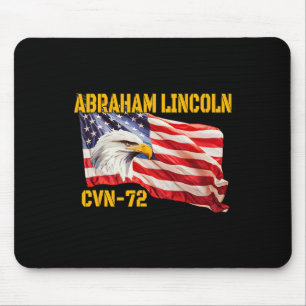 Kriegsschiff Abraham Lincoln Cvn-72 Flugzeugträger Mousepad
