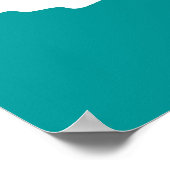 Kriegsschiff der Marine mit Großwaffenplakat Poster (Ecke)