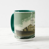 Kriegsschiff - donnernd tasse (Vorderseite Links)