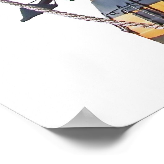 Kriegsschiff[ Sieg Poster (Ecke)