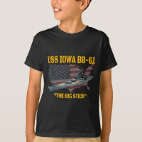 Kriegsschiff Uss Iowa & WW2 Bb-61 Batt