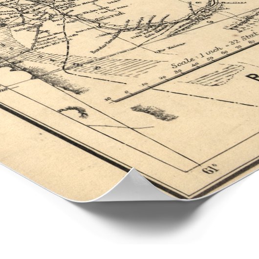 Kriegssitz: Afghanistan 1878 Poster (Ecke)