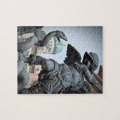 Kriegsstatue in München - 8x10 - 110 Stk. Puzzle (Horizontal)