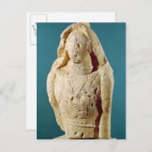 Kriegsstatue Postkarte (Vorne/Hinten)