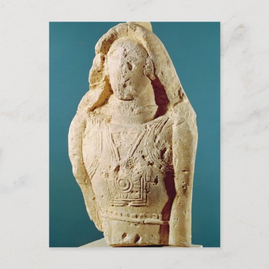 Kriegsstatue Postkarte (Vorderseite)