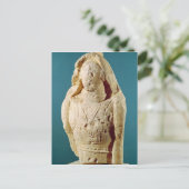 Kriegsstatue Postkarte (Stehend Vorderseite)