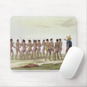 Kriegstanz der Caroline-Inselbewohner, überziehen Mousepad (Mit Mouse)