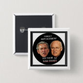 KRIEGSVERBRECHER Knopf Button (Vorne & Hinten)