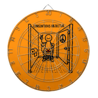 Kriegsverweigerer Dartscheibe