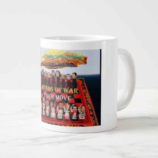 Kriegswinden Jumbo-Tasse (Vorderseite Rechts)