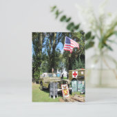KRIEGSZEIT POSTKARTE (Stehend Vorderseite)