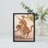 Kriegszeit Postkarten, Marines des Ersten Weltkrie Postkarte (Stehend Vorderseite)