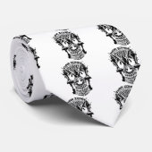 Kriegszonenschädel Krawatte (Gerollt)