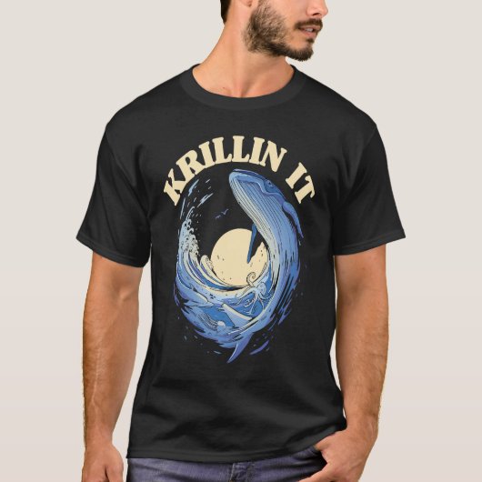 Krillin It Whale Watching T-Shirt (Vorderseite)