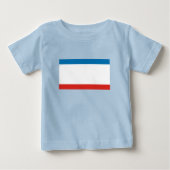 Krim-Flagge Baby T-shirt (Vorderseite)