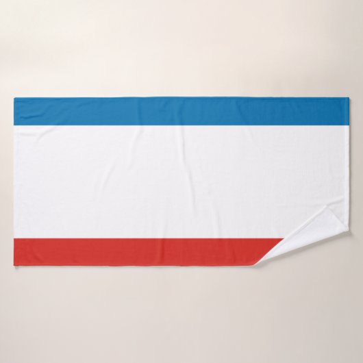 Krim-Flagge Badhandtuch Set (Badehandtuch)