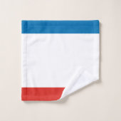 Krim-Flagge Badhandtuch Set (Waschlappen)