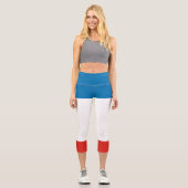 Krim-Flagge Capri Leggings (Vorderseite)