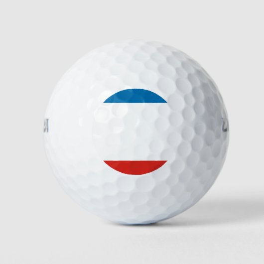 Krim-Flagge Golfball (Vorderseite)