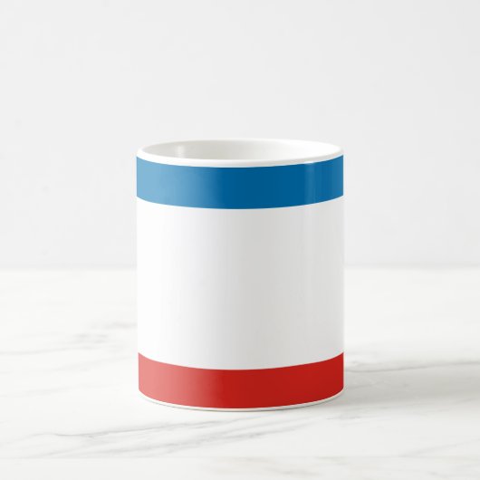 Krim-Flagge Kaffeetasse (Mittel)