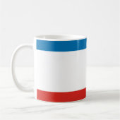 Krim-Flagge Kaffeetasse (Links)