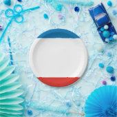 Krim-Flagge Pappteller (Party)